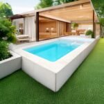 Piscina de fibra elevada 4x2 Matilda40