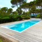 Piscina alargada 10x2 Phelps10 para nadar en casa