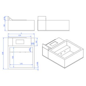 medidas piscina pequeña minipool 2x2,40