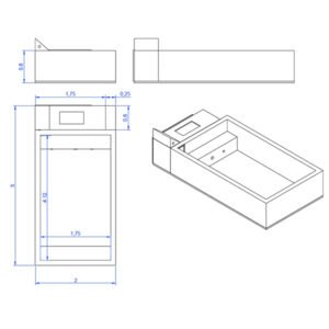 medidas piscina prefabricada Minipool 5x2